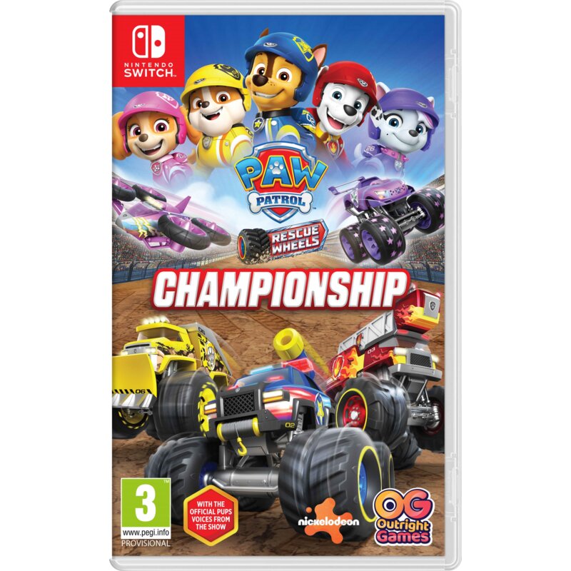 Psi Patrol Rescue Wheels: Championship Gra na Nintendo Switch