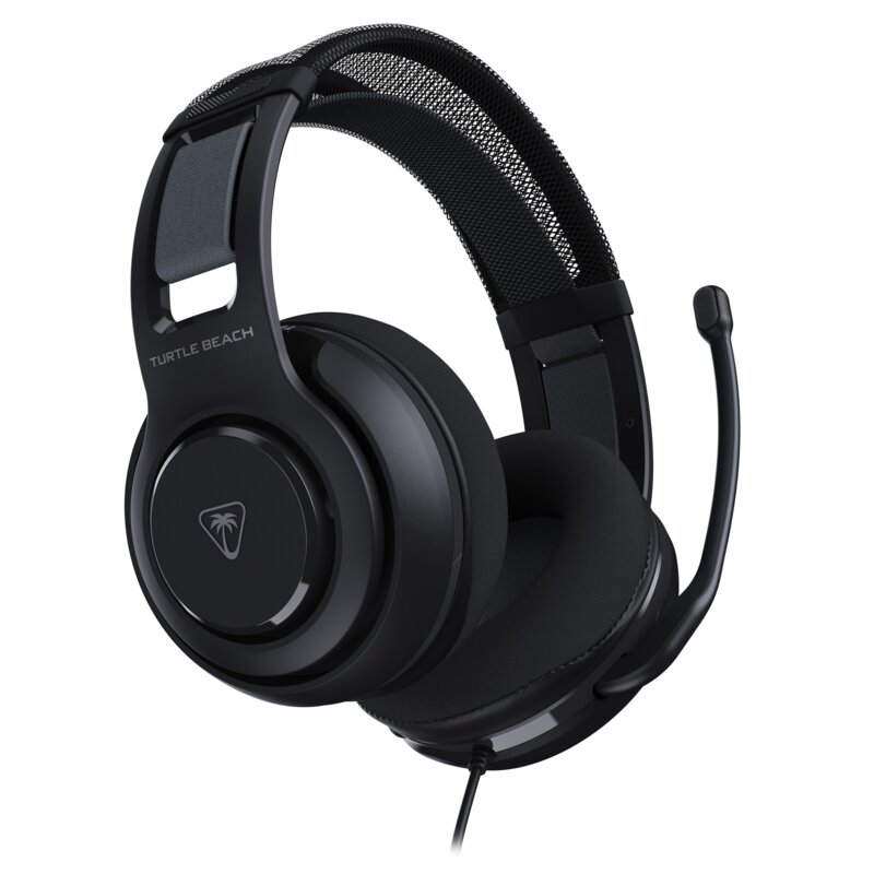 Słuchawki TURTLE BEACH Atlas 200 Nauszne, Dźwięk przestrzenny Czarny