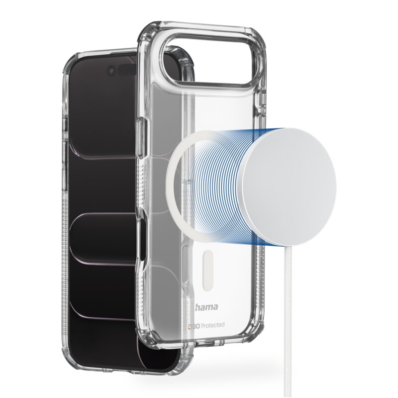 Hama D30 Extreme Protect do iPhone Air Przezroczysty
