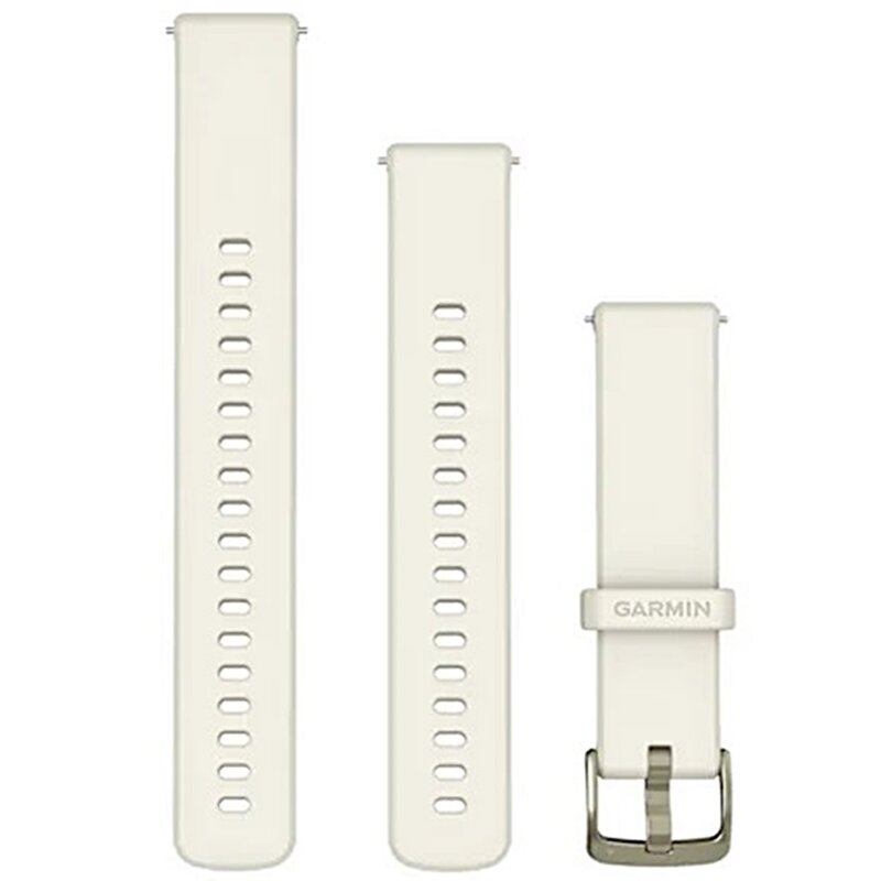 Pasek do Garmin Venu 010-13406-00 koperta 41 mm (szerokość paska 18 mm) Kość słoniowa
