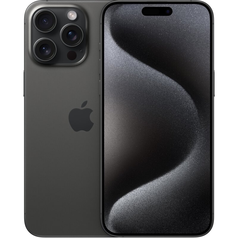Smartfon APPLE iPhone 15 Pro Max 5G 256GB 6.7" 120Hz Tytan Czarny (Stan Bardzo dobry)