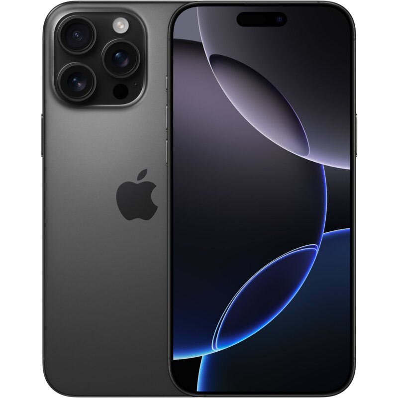 Smartfon APPLE iPhone 16 Pro Max 5G 256GB 6.9" 120Hz Tytan czarny (Stan Bardzo Dobry)