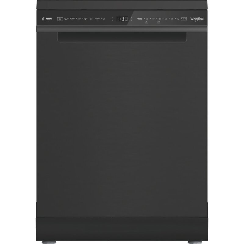 Zmywarka WHIRLPOOL W8FHS61BS MaxiSpace PowerClean Pro Kosz SpaceClean Autootwieranie drzwi 60cm Czarna stal
