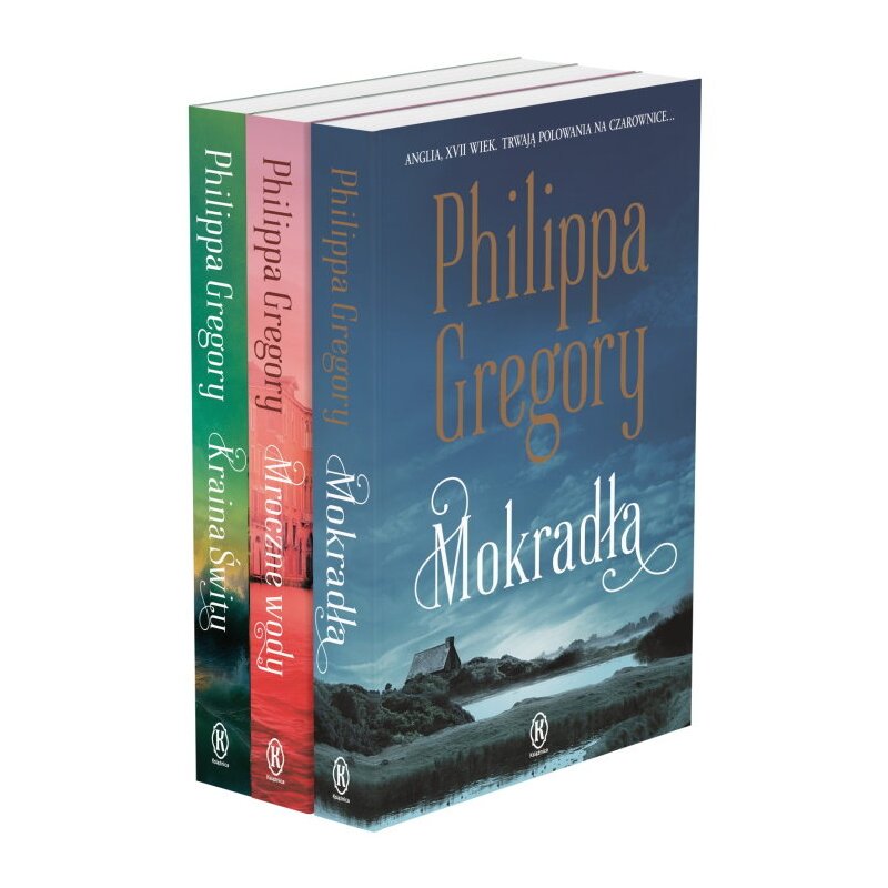 Pakiet Cykl Fairmile: Mokradła, Mroczne wody, Kraina Świtu Philippa Gregory
