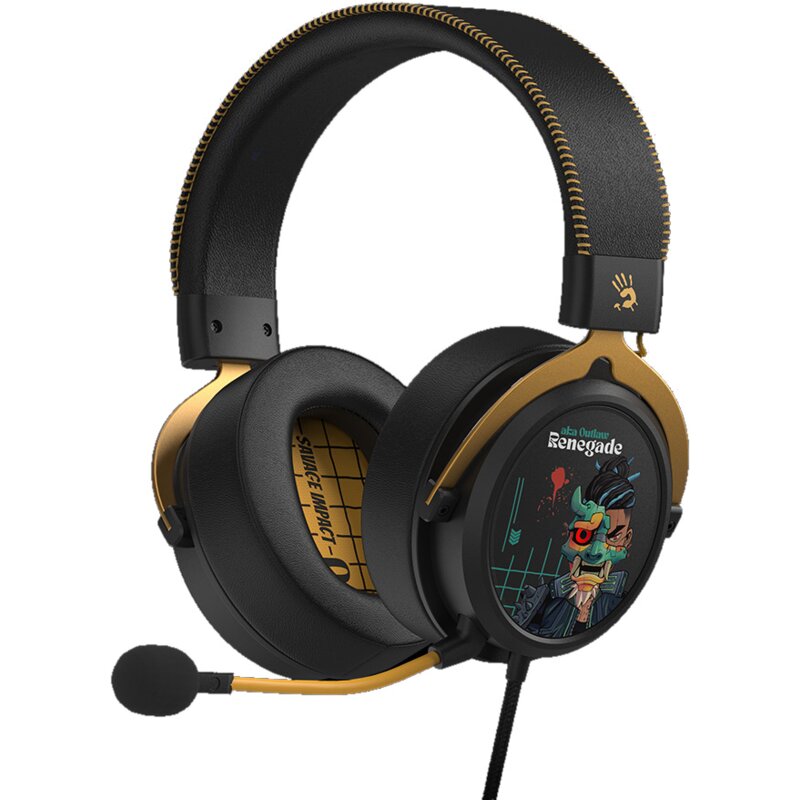 Słuchawki A4TECH Bloody M595 Renegade Midnight, Nauszne