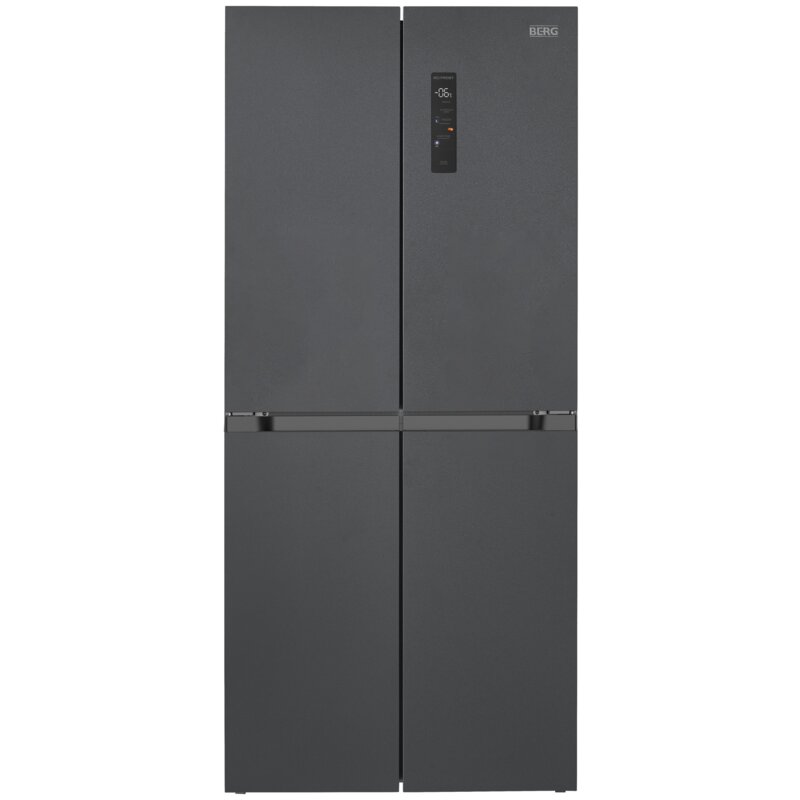 Lodówka BERG Slot In CZW190NBM23 No Frost Side by Side 190.2cm Grafitowa stal