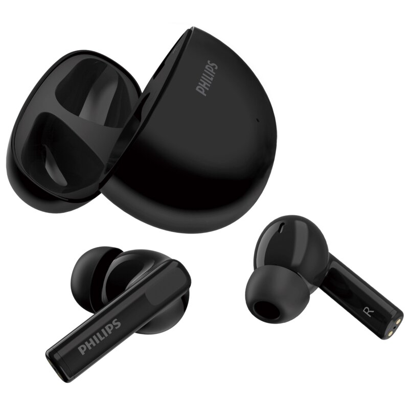 Słuchawki dokanałowe PHILIPS TAT1510BK00 ANC Czarny