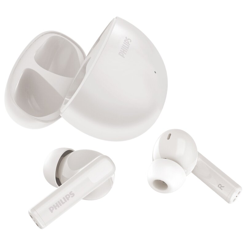 Słuchawki dokanałowe PHILIPS TAT1510WT00 ANC Biały