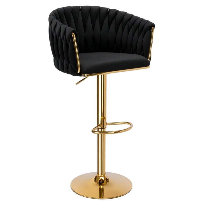 Hoker EHOKERY Cofton Gold Velvet Czarny