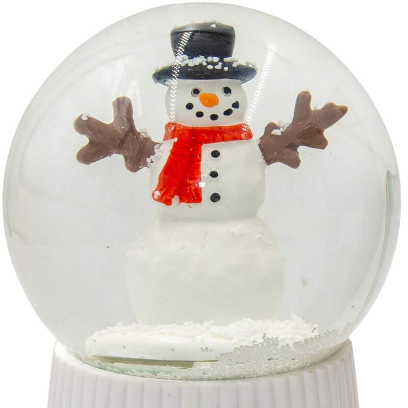 Kula śnieżna LED CHRISTMAS DECORATION Bałwan 14.7 cm