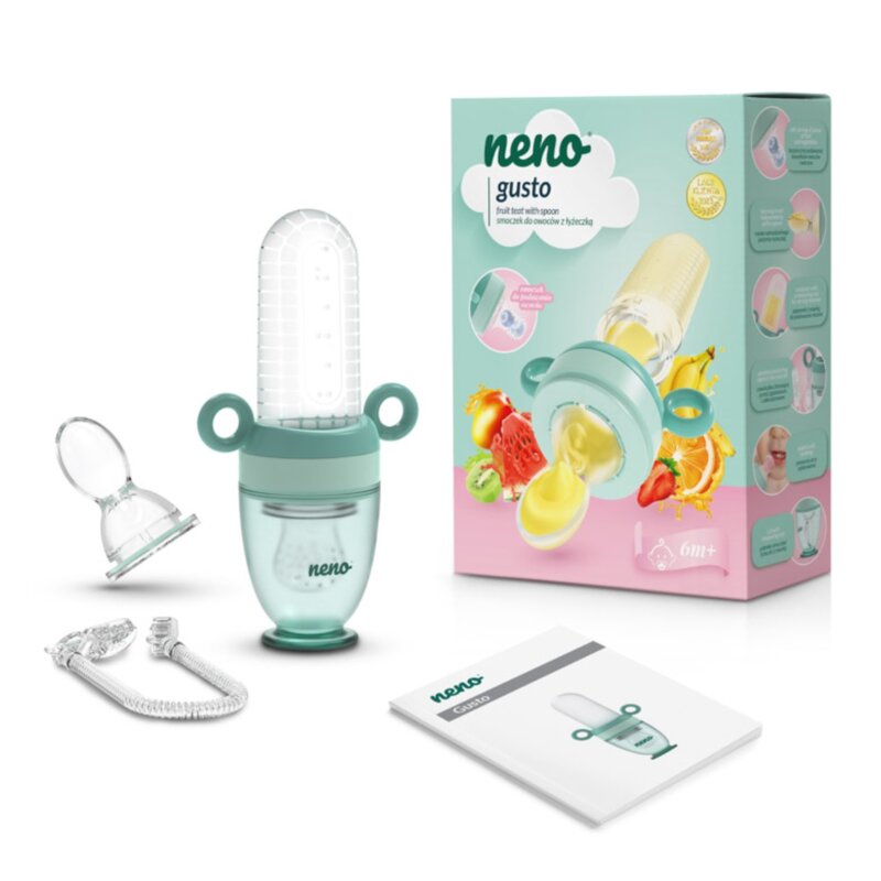 Smoczek do owoców NENO Gusto z łyżeczką