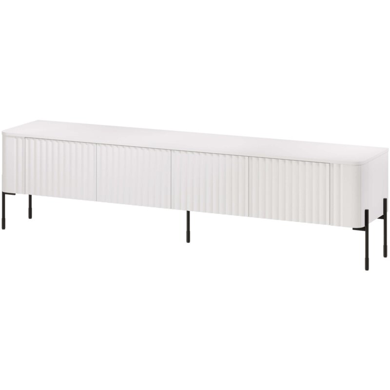 Szafka RTV VERA 190x40x50 biały mat