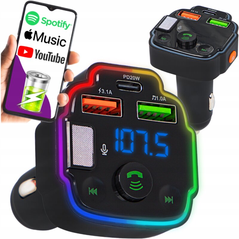 Transmiter FM BLOW PD20W RGB