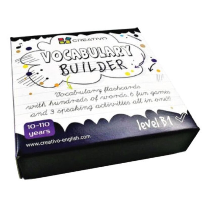 Karty językowe Angielski Vocabulary builder B1 Paweł Dwornik