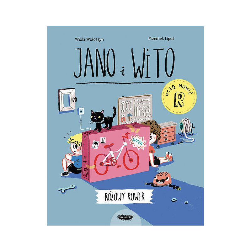 Jano i Wito uczą mówić R. Różowy rower Wiola Wołoszyn