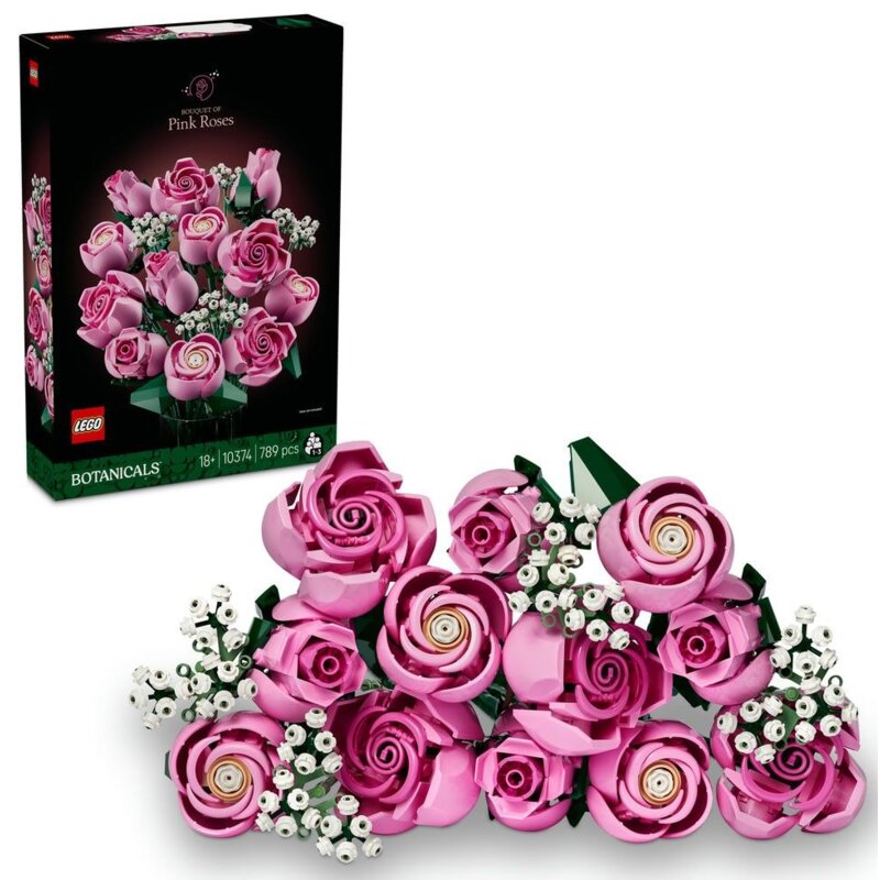 LEGO 10374 Botanicals Bukiet różowych róż