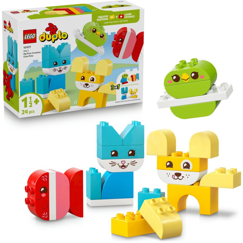 LEGO 10477 DUPLO Kreatywne zwierzaki 3 w 1
