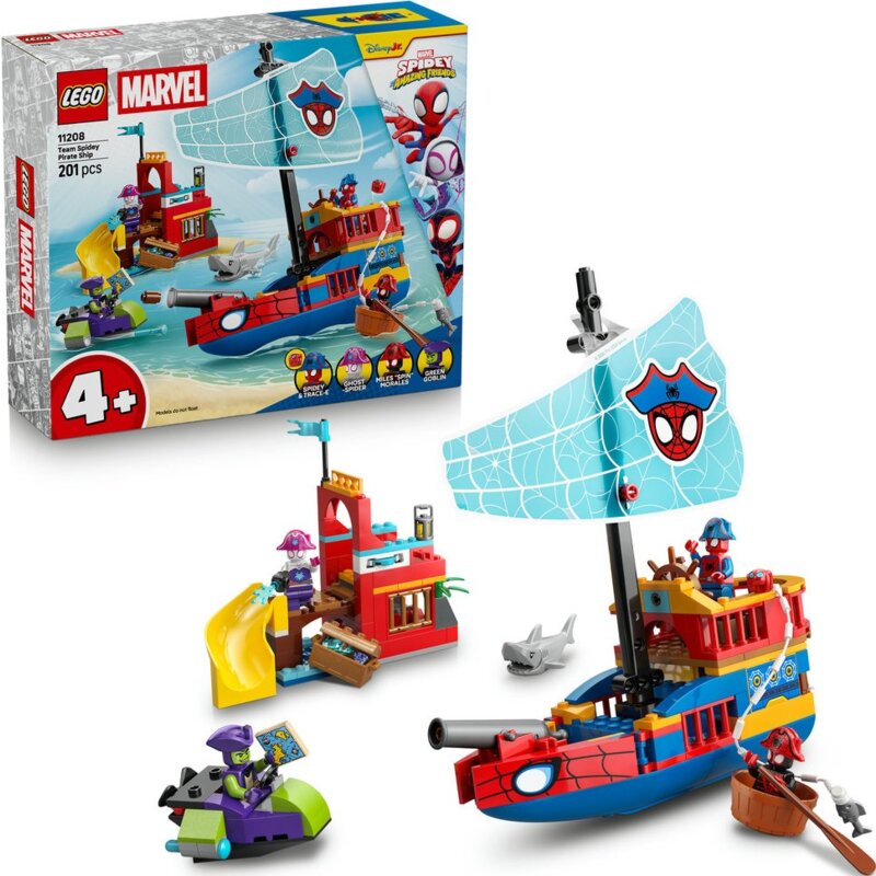 LEGO 11208 Marvel Statek piracki drużyny Spidey’ego