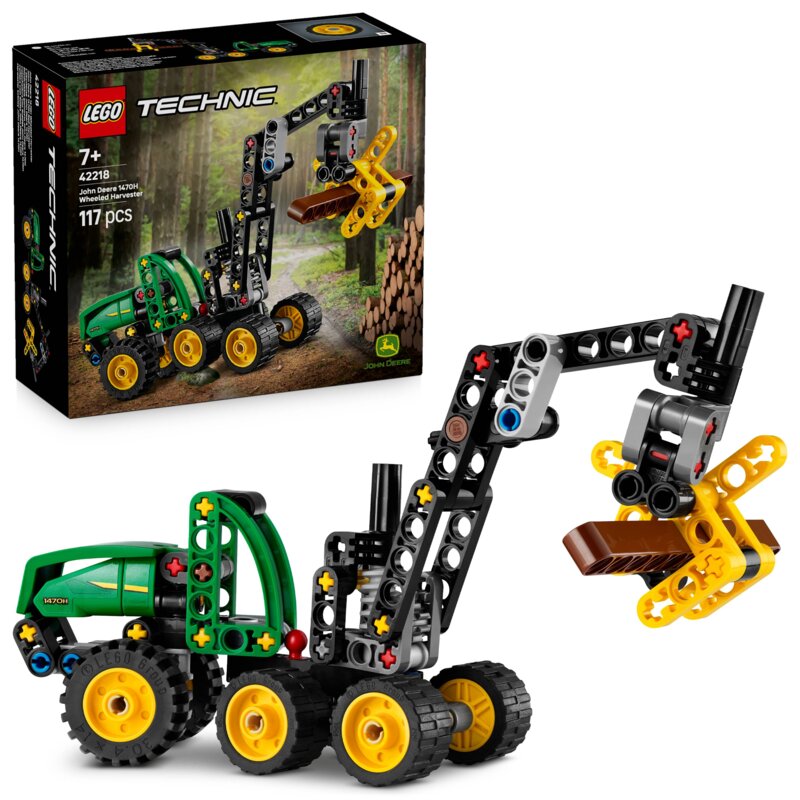 LEGO Technic 42218 - Harwester kołowy John Deere 1470H