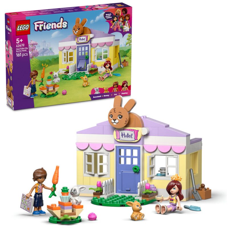 LEGO FRIENDS 42679 Hotel dla królików w mieście Heartlake