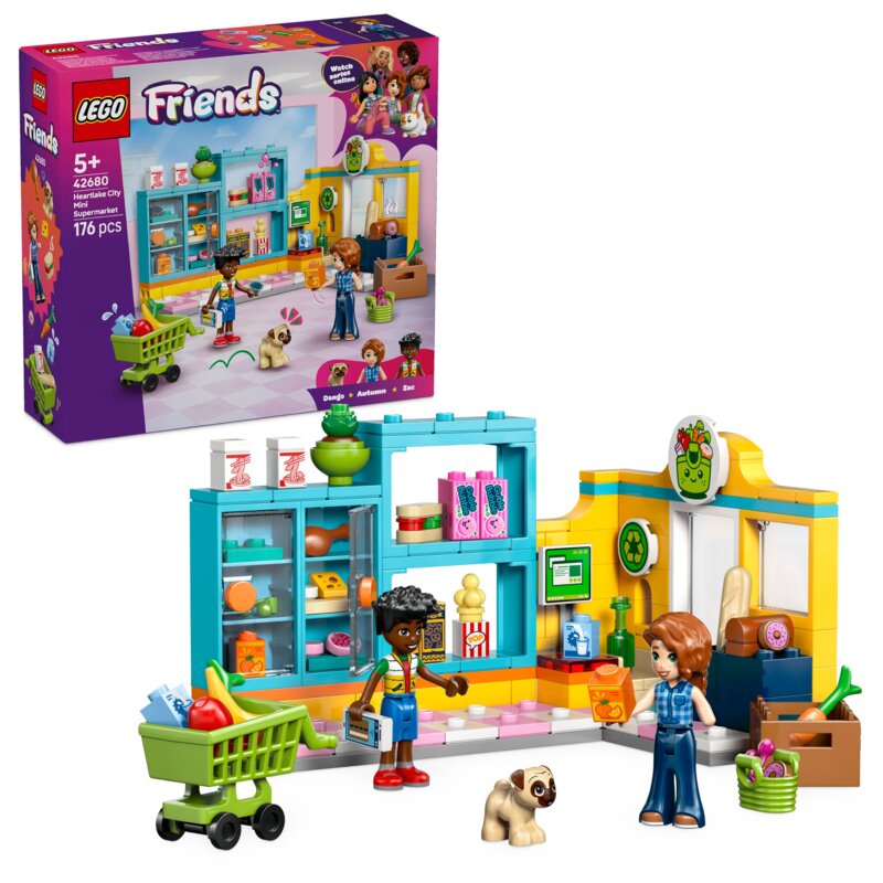 LEGO 42680 Friends Sklep spożywczy w mieście Heartlake