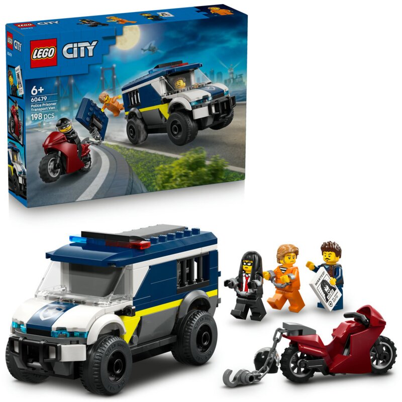 LEGO 60479 City Furgonetka policyjnego konwoju więziennego