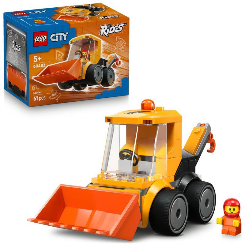 LEGO 60483 City Pojazdy — Ładowarka kołowa