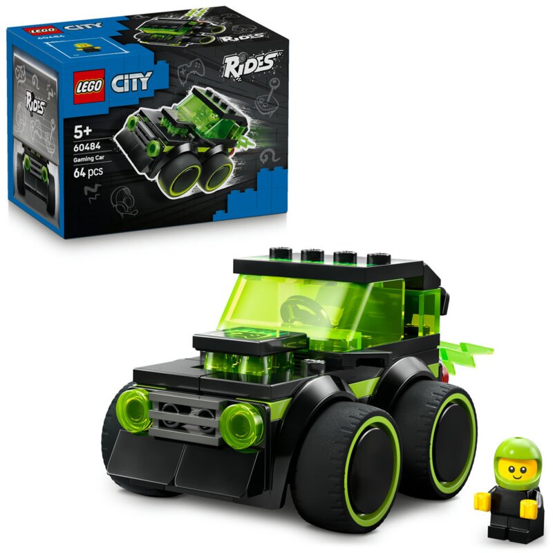 LEGO 60484 City Pojazdy — Gamingowa wyścigówka