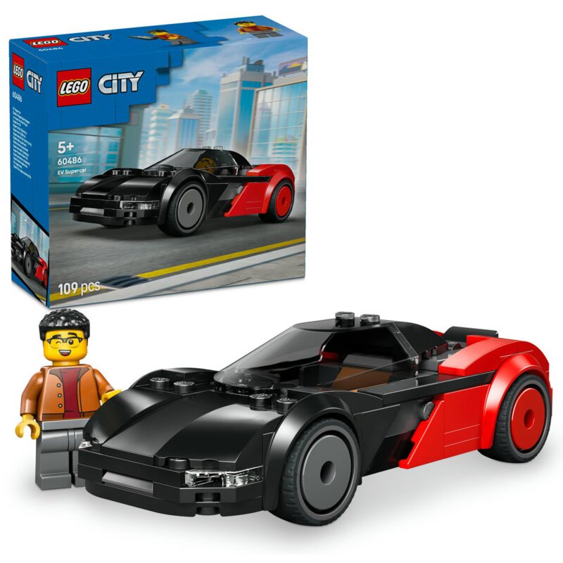 LEGO City 60486 - Supersamochód elektryczny