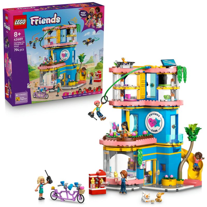 LEGO 42689 Friends Domek klubu przyjaciół z Heartlake