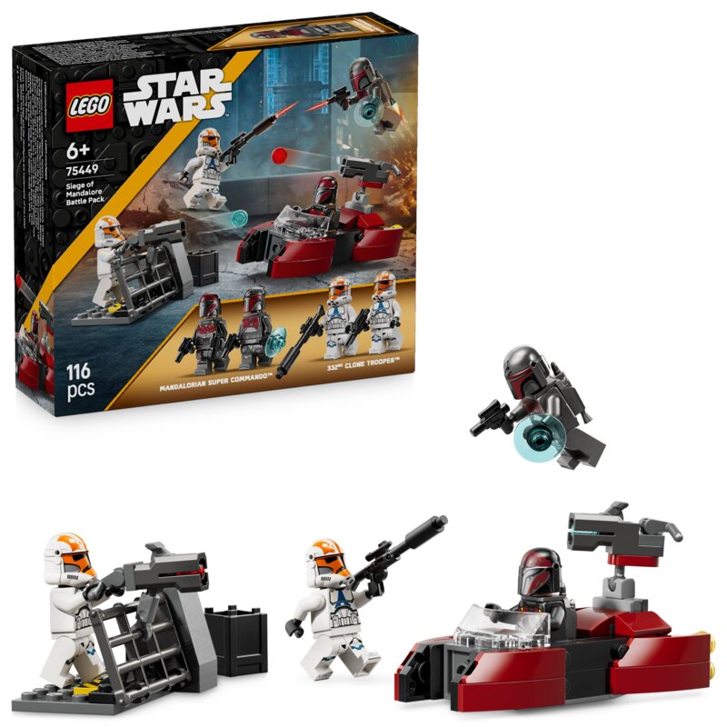 LEGO 75449 Star Wars Oblężenie Mandalory - Zestaw Bitewny