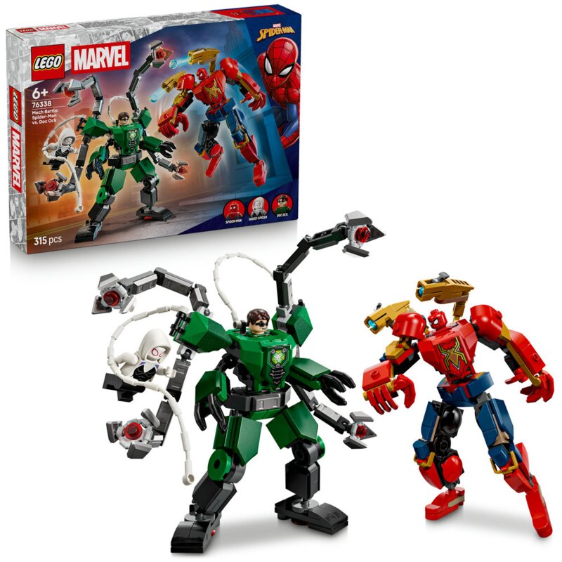 LEGO 76338 Marvel Bitwa mechów: Spider-Man kontra Doc Ock
