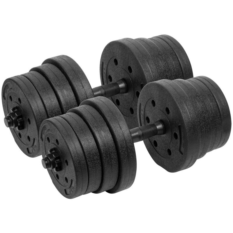 Zestaw hantli REBEL ACTIVE RBA-2328-15 (4 x 1.25 / 4 x 1.5 / 4 x 2 / 4 x 2.5 kg)