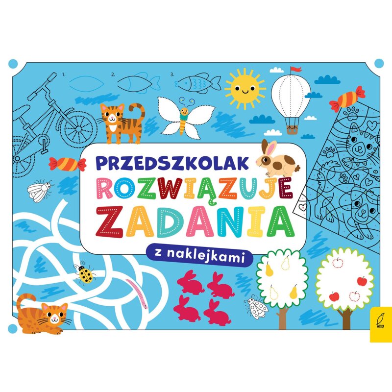 Przedszkolak rozwiązuje zadania. Zeszyt niebieski Praca zbiorowa