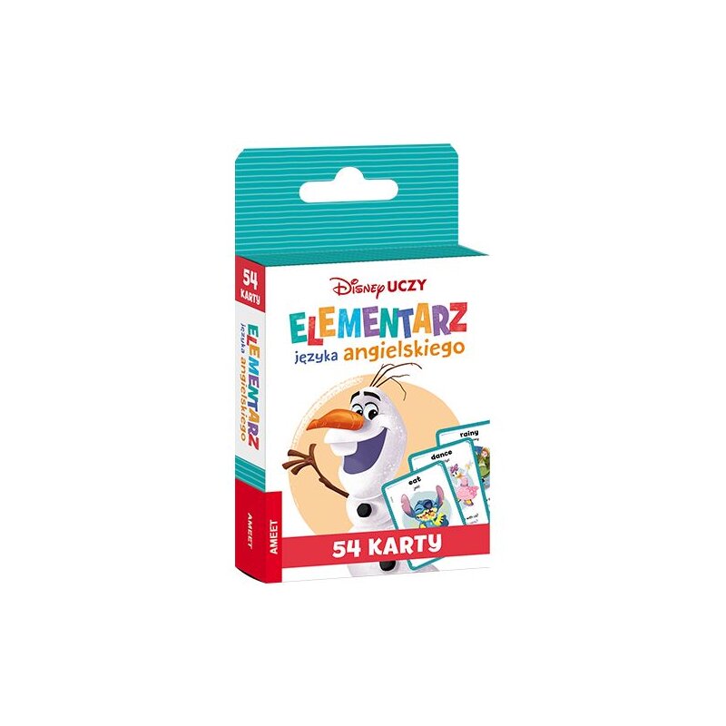 DISNEY UCZY MIX. Elementarz języka angielskiego. Karty Praca zbiorowa