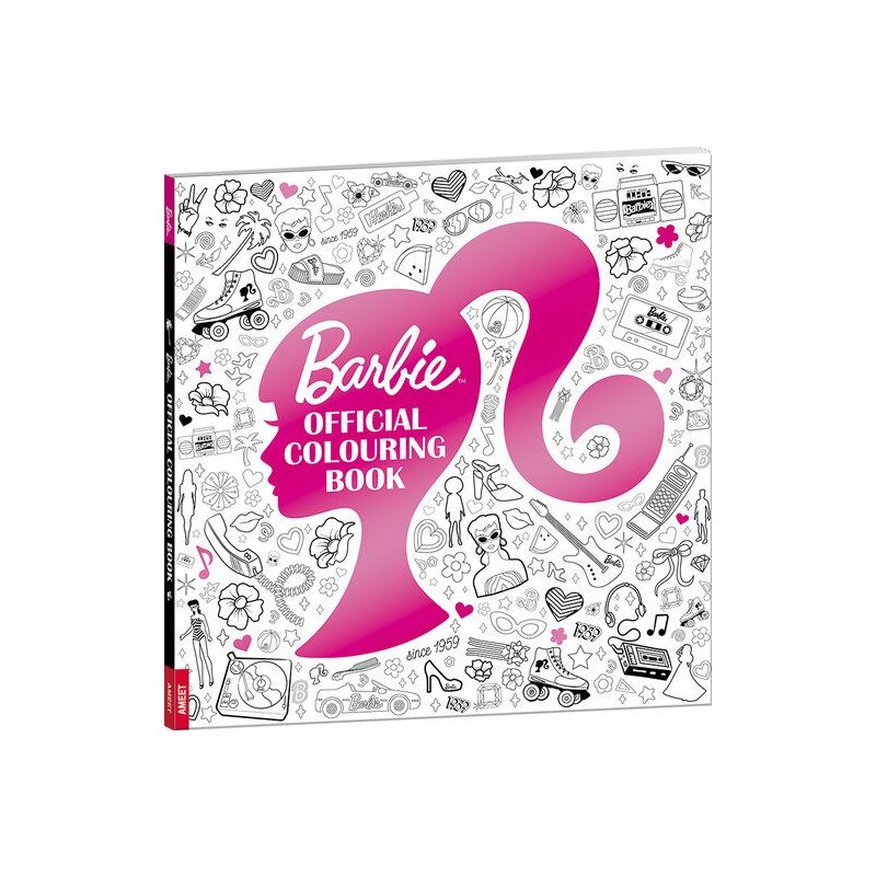 Barbie Official Colouring Book KD-1101 Praca zbiorowa