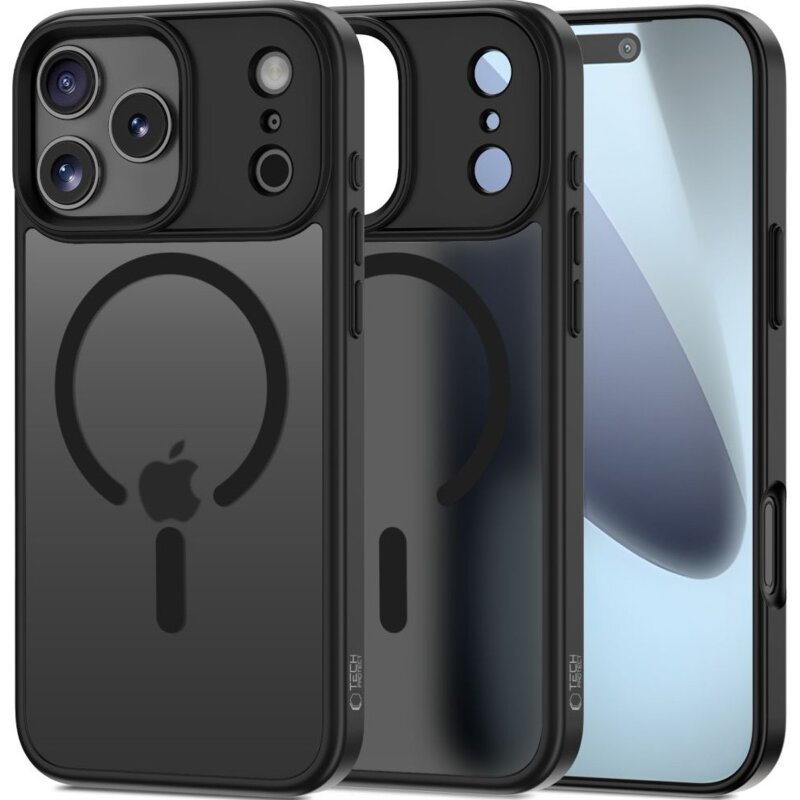 Etui TECH-PROTECT MagMat do Apple iPhone 17 Pro Max Czarny Mat