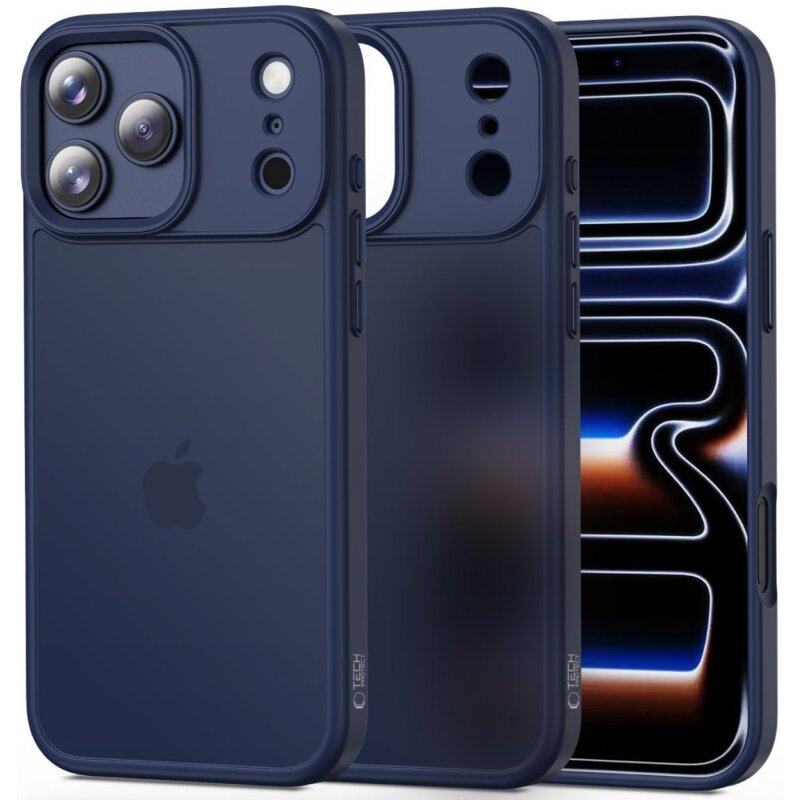 Etui TECH-PROTECT MagMat do Apple iPhone 17 Pro Granatowy