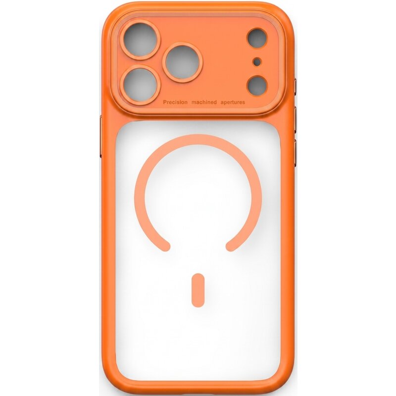 Etui TECH-PROTECT Magpeak MagSafe CC do Apple iPhone 17 Pro Max Pomarańczowy