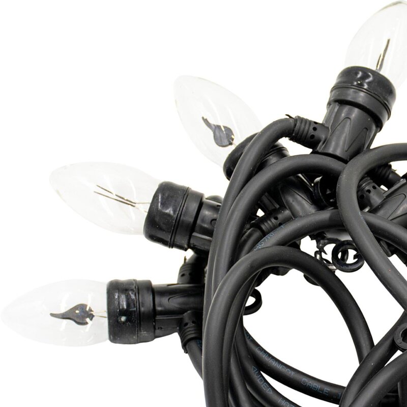 Girlanda dekoracyjna HOME & STYLING COLLECTION 5000607 10 LED Sieciowe 3.6 m Czarny