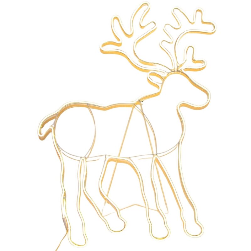 Renifer CHRISTMAS DECORATION 74 cm 735 LED