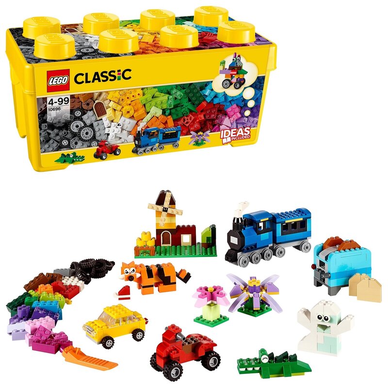 LEGO 10696 Classic Kreatywne klocki pudełko średni zestaw