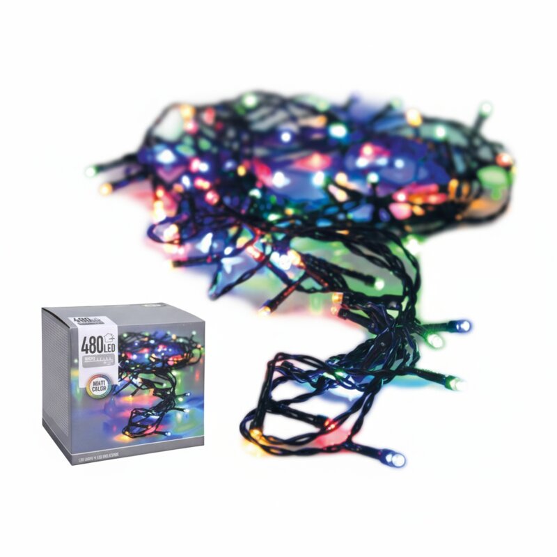 Lampki choinkowe CHRISTMAS DECORATION 259308 36 m Sieciowe