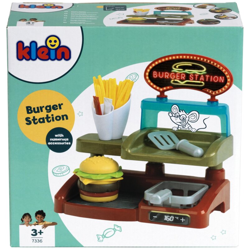 Zabawka zestaw kuchenny KLEIN Burger Station 7336