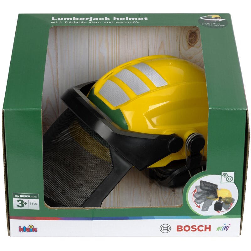 Zabawka kask z przyłbicą ochronną KLEIN Bosch Mini 8199