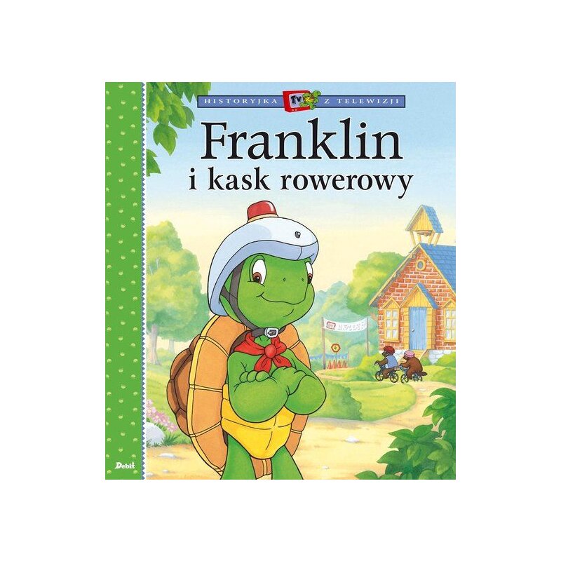 Historyjka z telewizji. Franklin i kask rowerowy Paulette Bourgeois