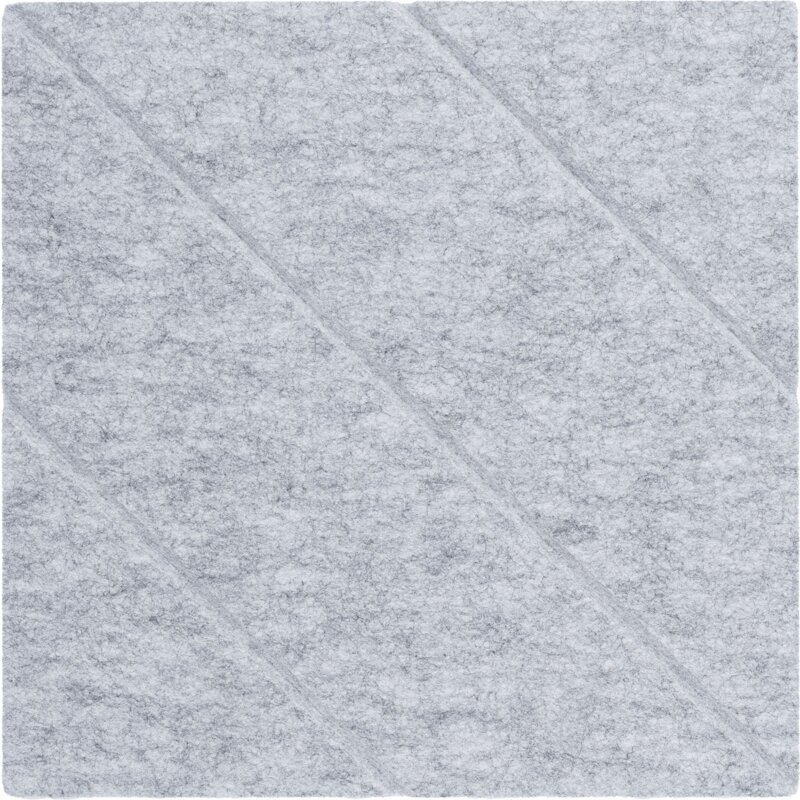 Panel dekoracyjny MULTIDECOR Felly Kwadrat 02 40 x 40 cm Szary (2 szt.)