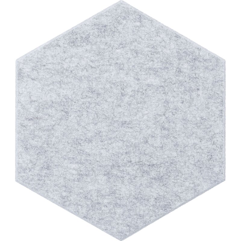 Panel dekoracyjny MULTIDECOR Felly Heksagon 01 40 x 46 cm Szary (2 szt.)