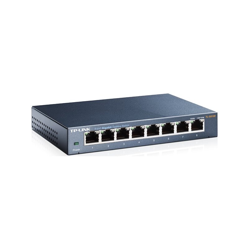 Switch TP-LINK TL-SG108 Gigabit Ethernet, 8 portów