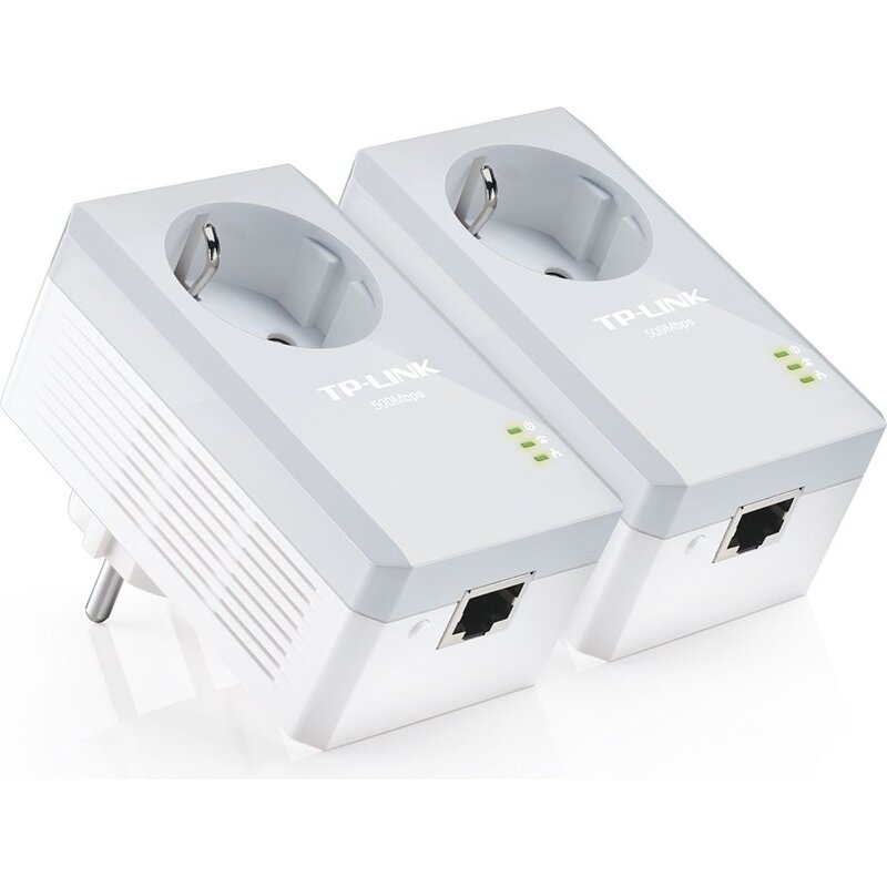 Powerline TP-LINK (TL-PA4010P KIT) 500 Mb/s, Zasięg 300 m